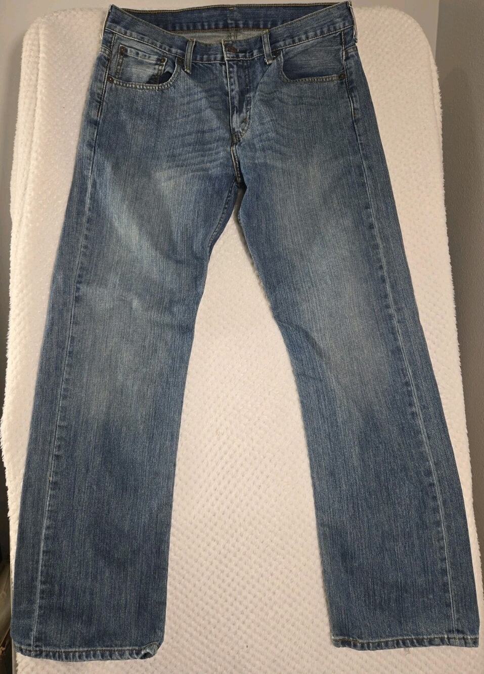 Levi’s 569 Loose Straight Jeans Men’s W32 L34 Light Wash #0147